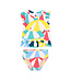 Tea Collection Short Sleeve Baby Swim Set - Beach Umbrellas