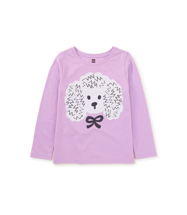 Tea Collection Poodle & Bow Baby Tee