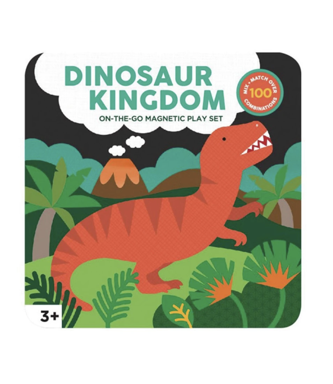 Petit Collage On the Go Magnetic Play Set - Dinosaur Kingdom