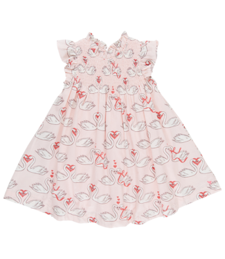 Pink Chicken Stevie Dress - Swan Love