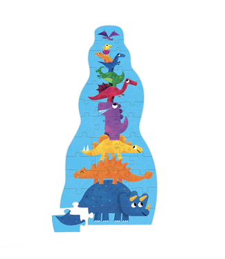 Crocodile Creek Tower Puzzle - Dinosaur