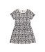 Tea Collection Short Sleeve Twirl Dress - Zebra Stripes