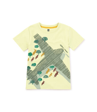 Tea Collection Air Plane Graphic Tee