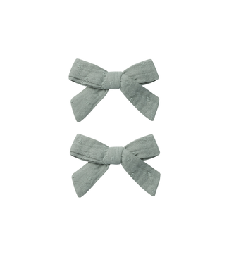 Rylee & Cru Bow with Clip - Aqua