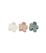 Rylee & Cru Flower Clip Set - Aqua, Ivory, Blush