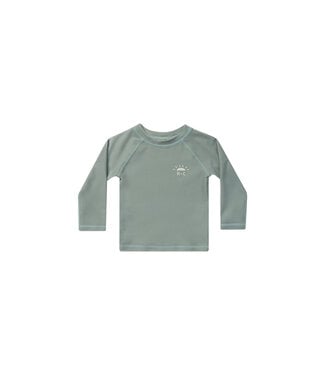 Rylee & Cru Rash Guard - Aqua