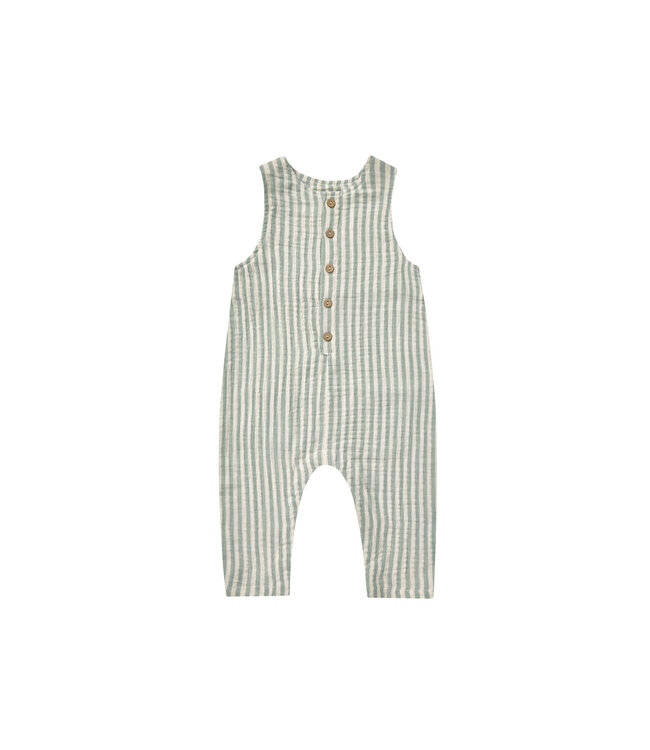 Rylee & Cru Button Jumpsuit - Summer Stripe