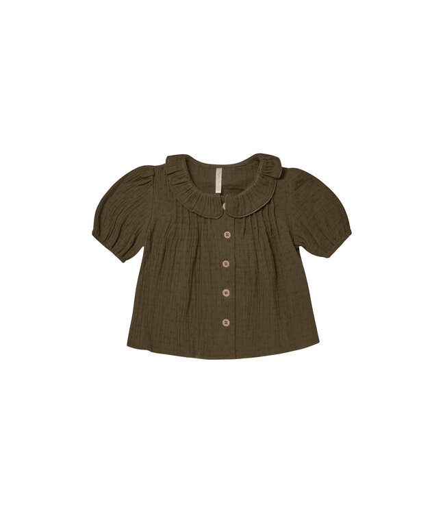 Rylee & Cru Army Jenny Blouse