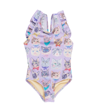 Pink Chicken Liv Suit - Lavender Cool Cats