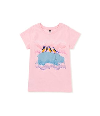 Tea Collection Hippo & Friends Graphic Tee