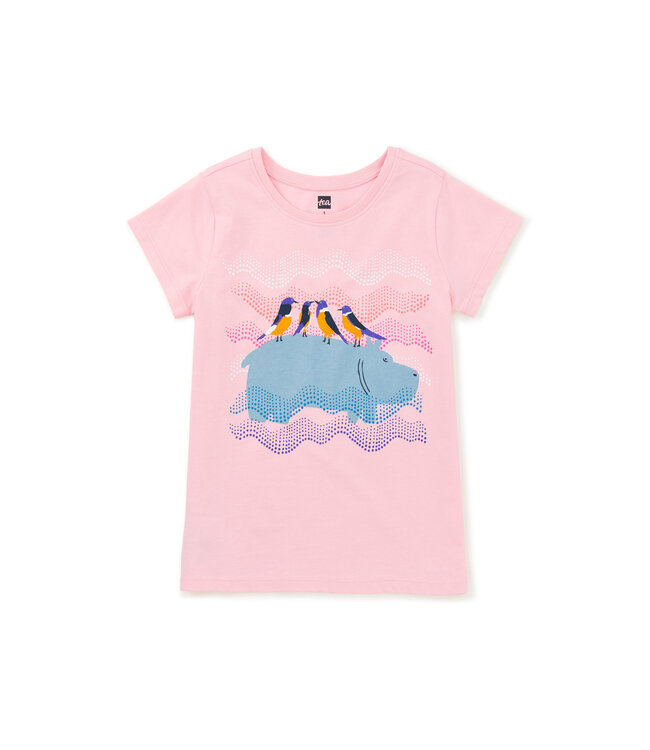 Tea Collection Hippo & Friends Graphic Tee