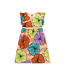 Tea Collection Wrap Neck Dress - Leso Hibiscus