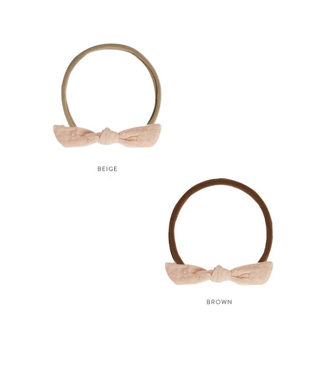 Rylee & Cru Little Knot Headband - Apricot