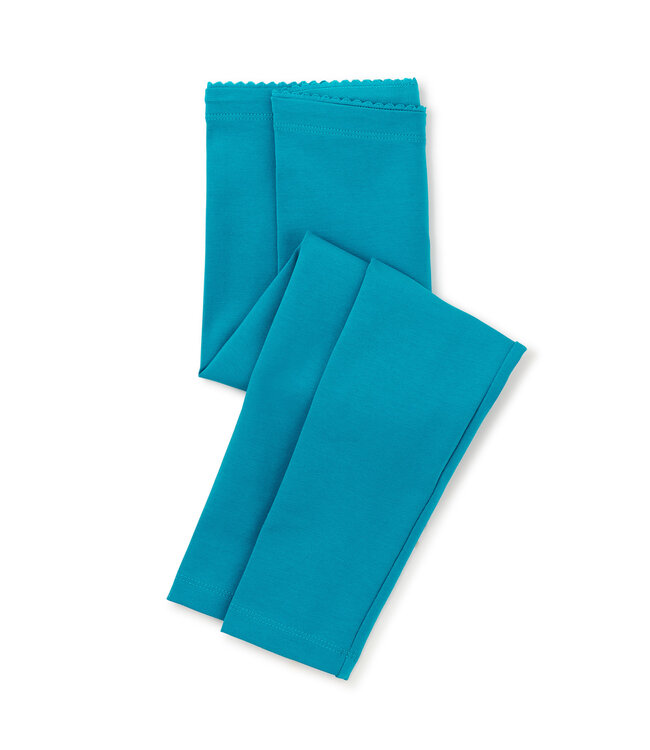 Tea Collection Solid Leggings - Enamel Blue