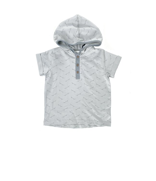 City Mouse Skateboards Hooded Henley