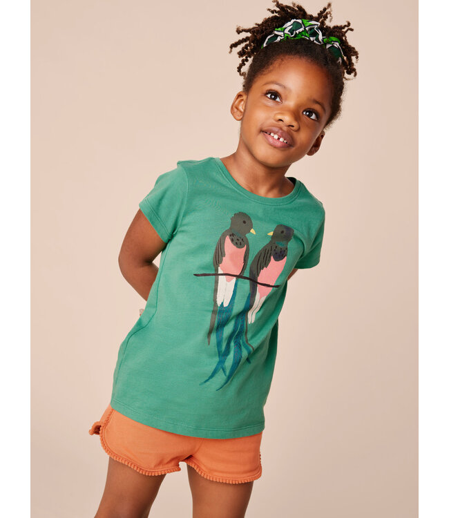 Tea Collection Quetzal Birds Baby Graphic Tee