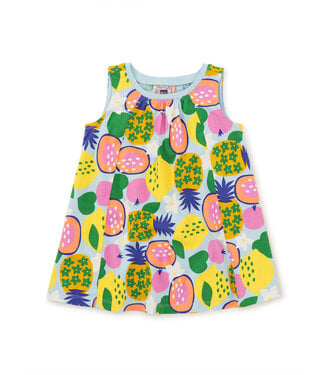 Tea Collection Baby Trapeze Dress - Tropical Fruits