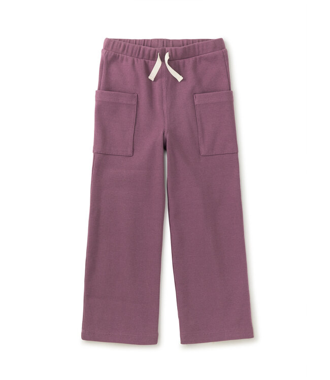 Tea Collection Flare for Fun Pocket Pants - Cassis