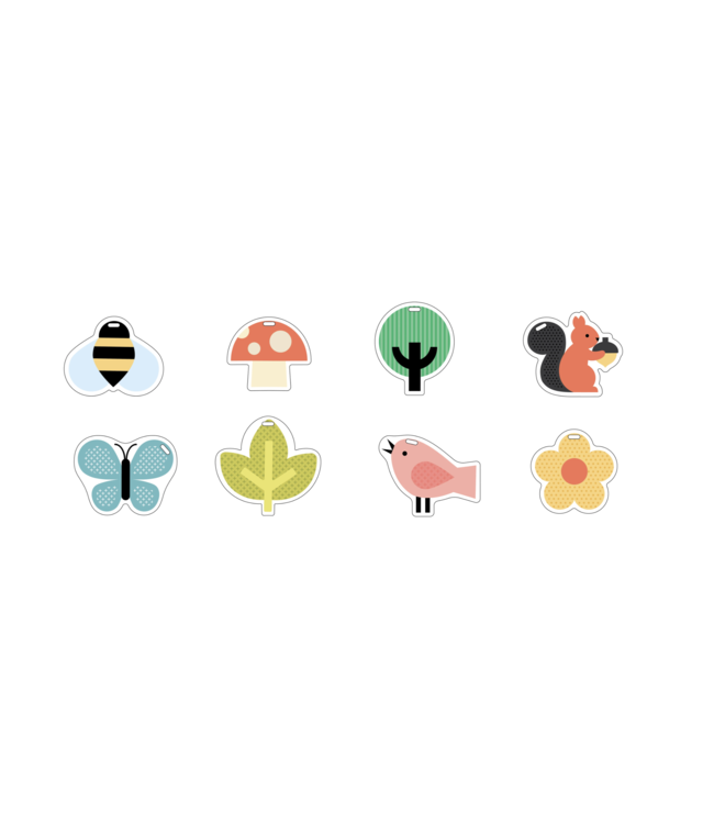 Petit Collage Stroller Cards - Nature Stroll