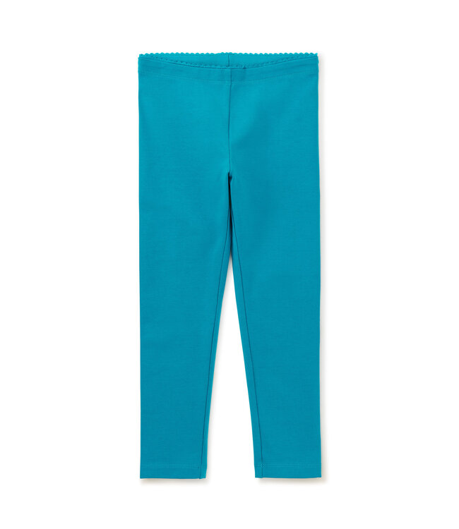 Tea Collection Solid Leggings - Enamel Blue