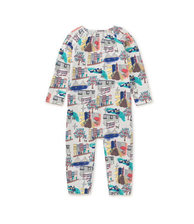 Tea Collection Raglan Baby Romper - Istanbul Miniature