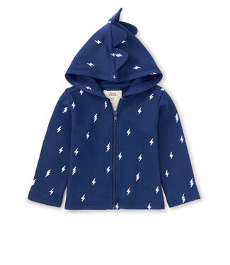 Tea Collection Spike Out Baby Hoodie - Lightning