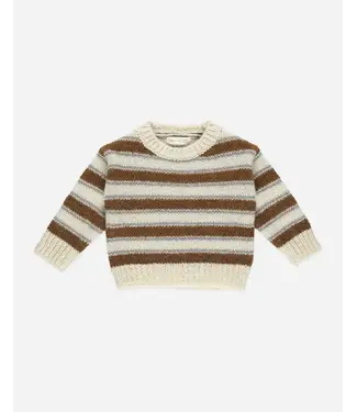 Rylee & Cru Aspen Sweater - Saddle Stripe