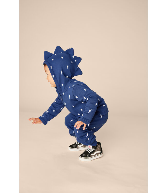 Tea Collection Spike Out Baby Hoodie - Lightning