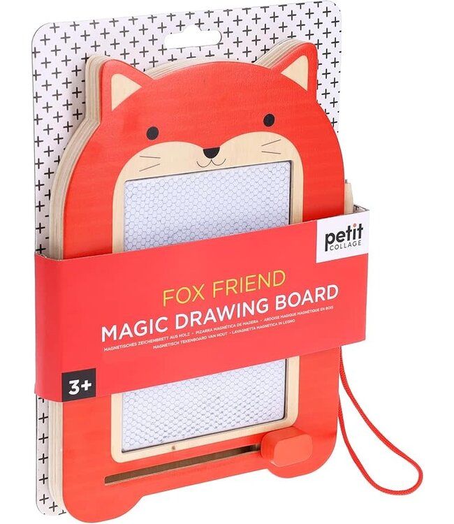 Petit Collage Fox Friend Magic Drawing Board