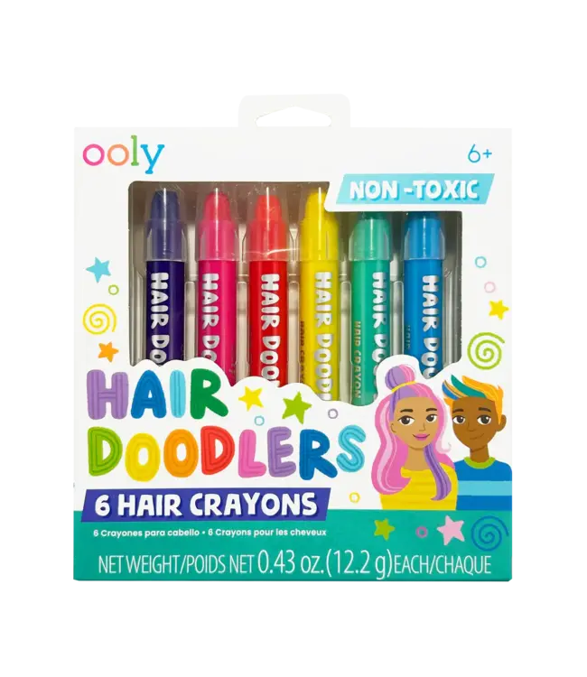 Ooly Hair Doodles  - Set of 6