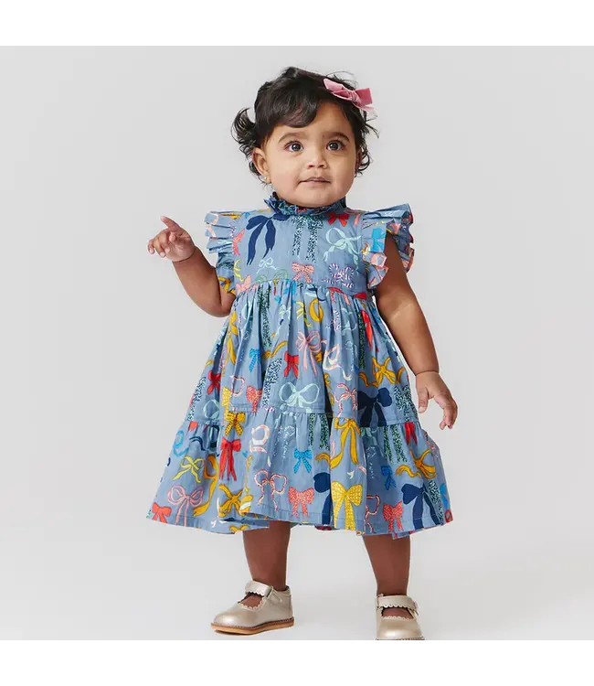 Pink Chicken Jennifer Dress Set - Bows on Bows