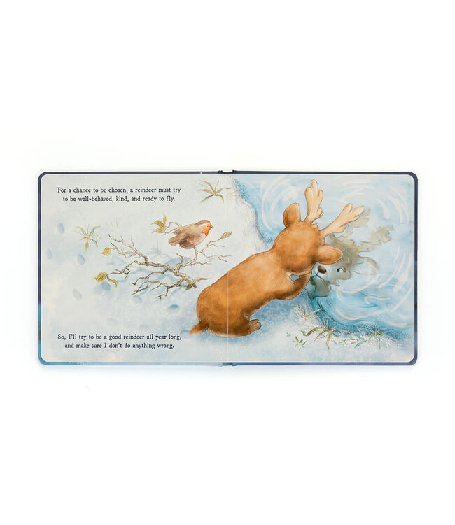 Jellycat Mitzi Reindeer's Dream Book