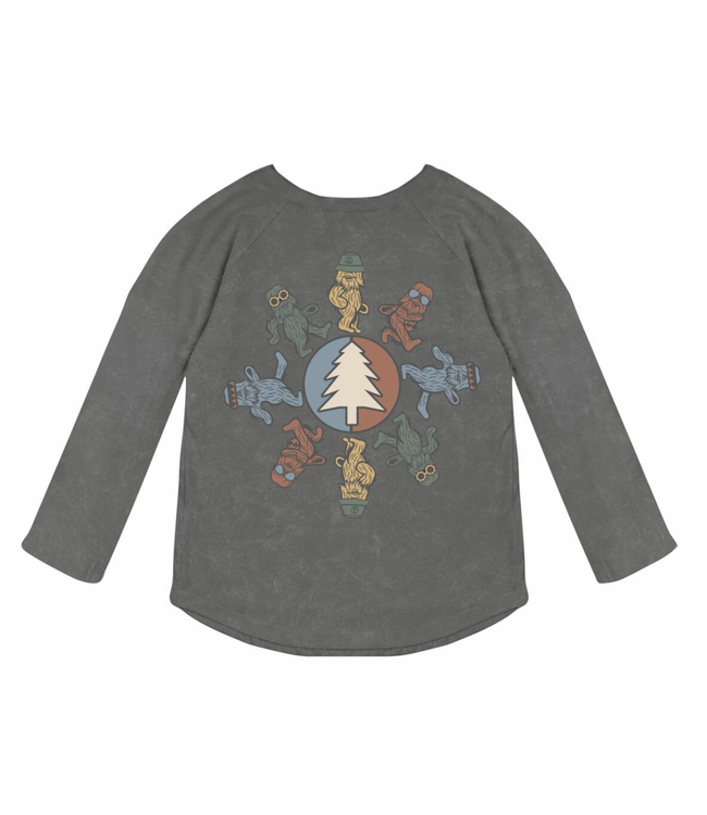 Tiny Whales Great Outdoors - Long Sleeve Raglan