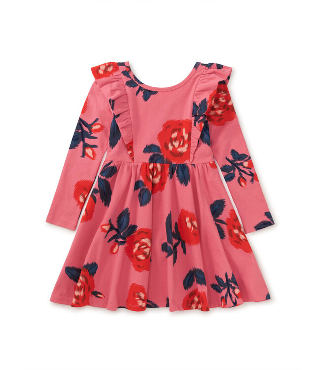 Tea Collection Ruffle Shoulder Ballet Dress