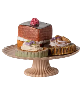 Maileg Cakes & Cakestand, Mini
