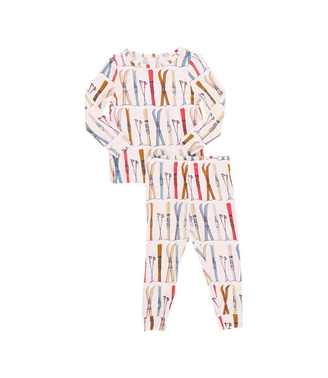 Pink Chicken Bamboo Pj Set