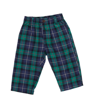 Pink Chicken Jackson Baby Pant - Green Tartan
