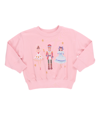 Pink Chicken Organic Sweatshirt - Nutcracker