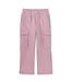 Tea Collection Wide Leg Cargo Pants - Mauve Mist