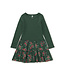 Tea Collection Tiered Skirted Twirl Dress - Holiday Tea Floral