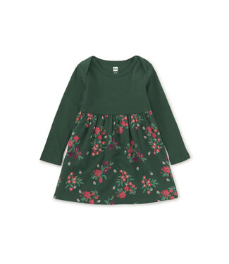 Tea Collection Skirted Baby Dress - Holiday Tea Floral