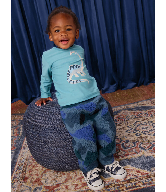 Tea Collection Long Neck Dino Baby Tee