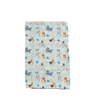 Loulou Lollipop Swaddle Blanket - Superhero Dog