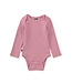 Tea Collection Lap Shoulder Baby Bodysuit - Antique Rose