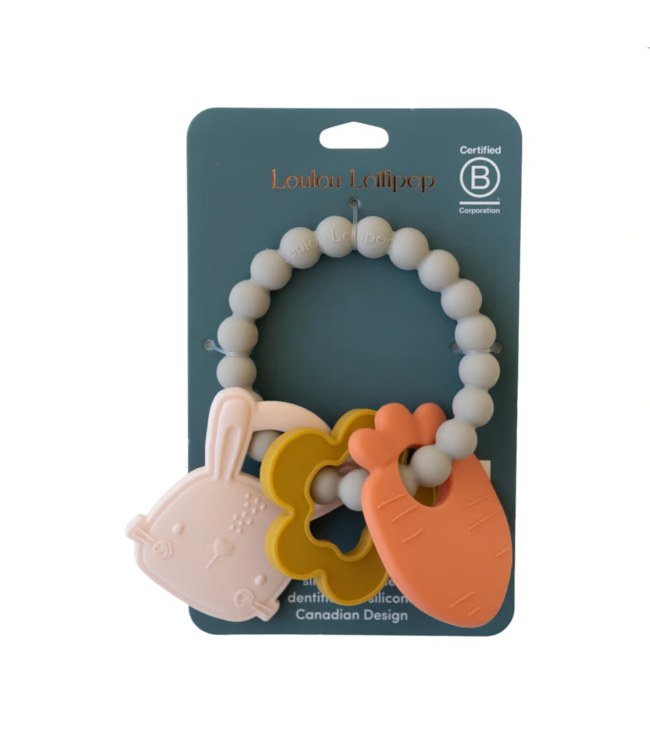 Loulou Lollipop Teething Charms - Bunny