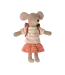 Maileg Tricycle Mouse - Big Sister, Coral