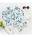 Pink Chicken Rash Guard Set - Paper Floral