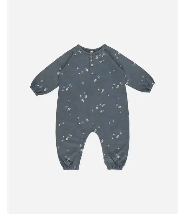 Rylee & Cru Henley Jumpsuit - Paisley