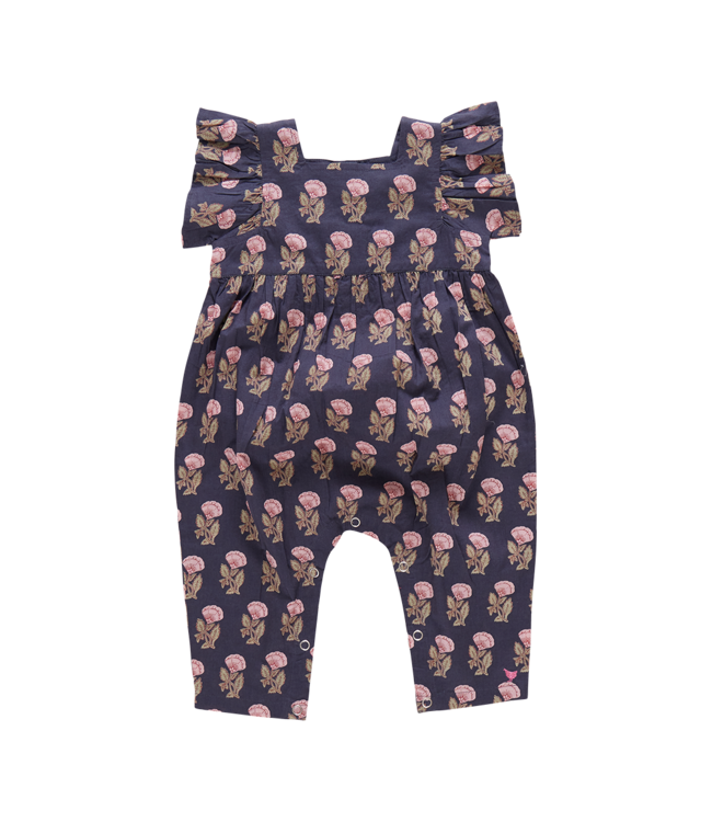 Pink Chicken Elsie Jumper - Navy Flower Drop