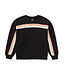 Tea Collection Stripe Popover - Jet Black